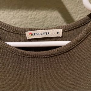 Marine Layer Lexi Ribbed Crew Tee
